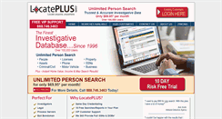 Desktop Screenshot of blog.locateplus.com